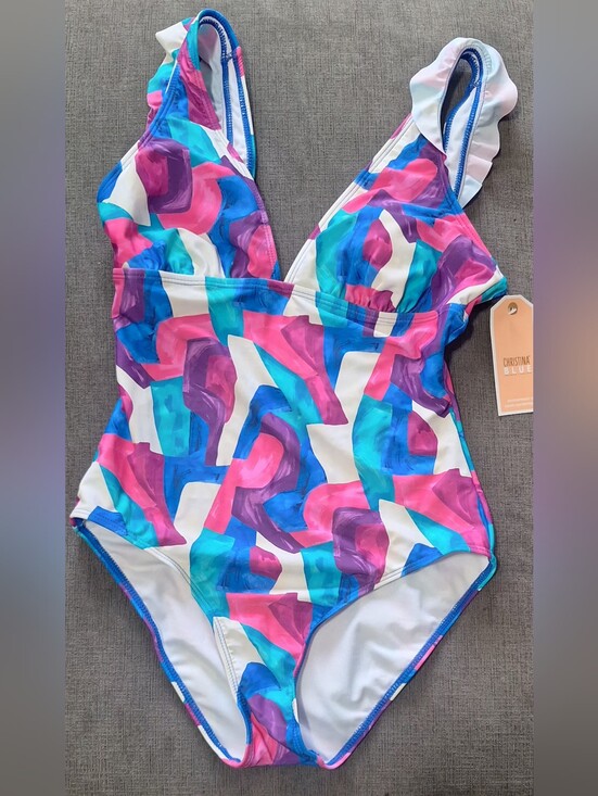 Christina Other - Med NWT Christina Multicolor One-Piece Swimsuit